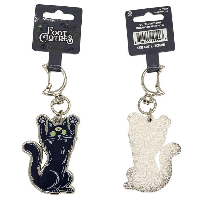 Scaredy Cat Keychain - avaimenperä - FootClothes