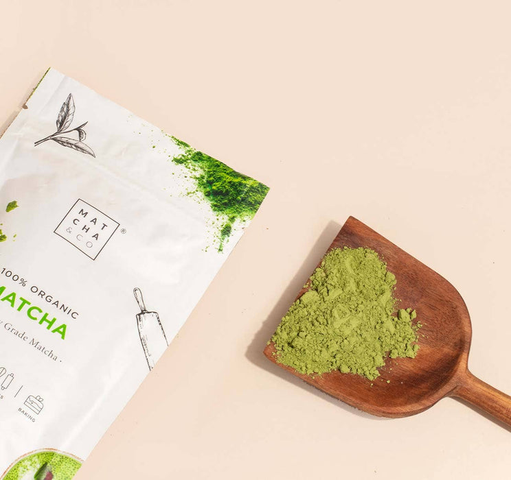 Kulinarisches Matcha-Teepulver