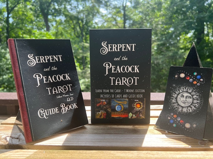 Serpent and the Peacock Three Moons Edition Tarot - Libra Moon Inc. (Indie, import, Kickstarter backer edition)