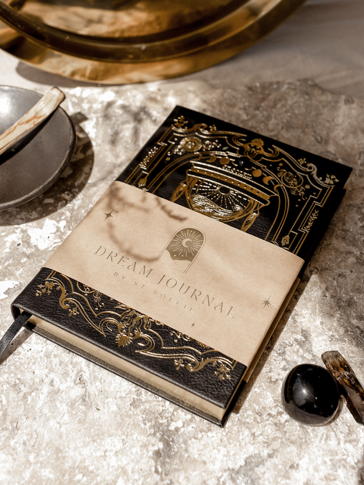 ☾ Sacred Dreams Journal, Vegan Leather -ST SOLEIL