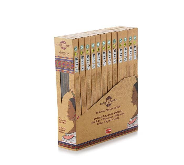 Sacred Elements Amber Smudge Sticks