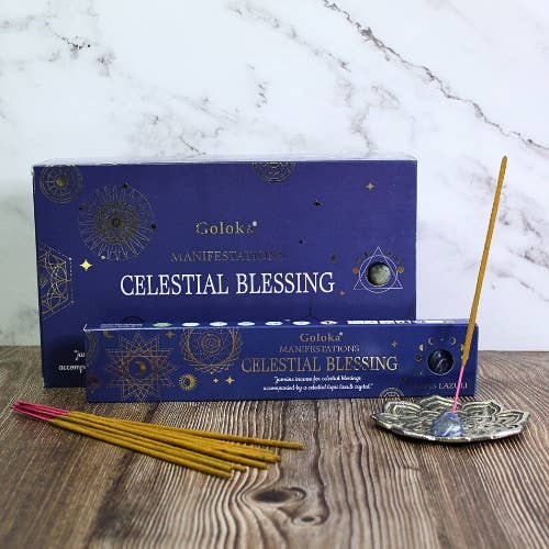 Goloka Manifestations Celestial Blessing Gemstone Incense