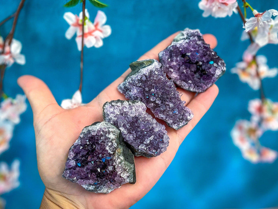 Tumma ametistiklusteri 30-90g