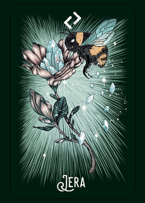 The Witch’s Familiar Runic Oracle - Athene Noctua