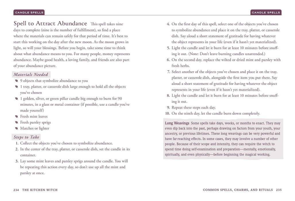The Kitchen Witch : Your Complete Guide to Creating a Magical Kitchen with Natural Ingredients, Sacred Rituals, and Spellwork - Skye Alexander