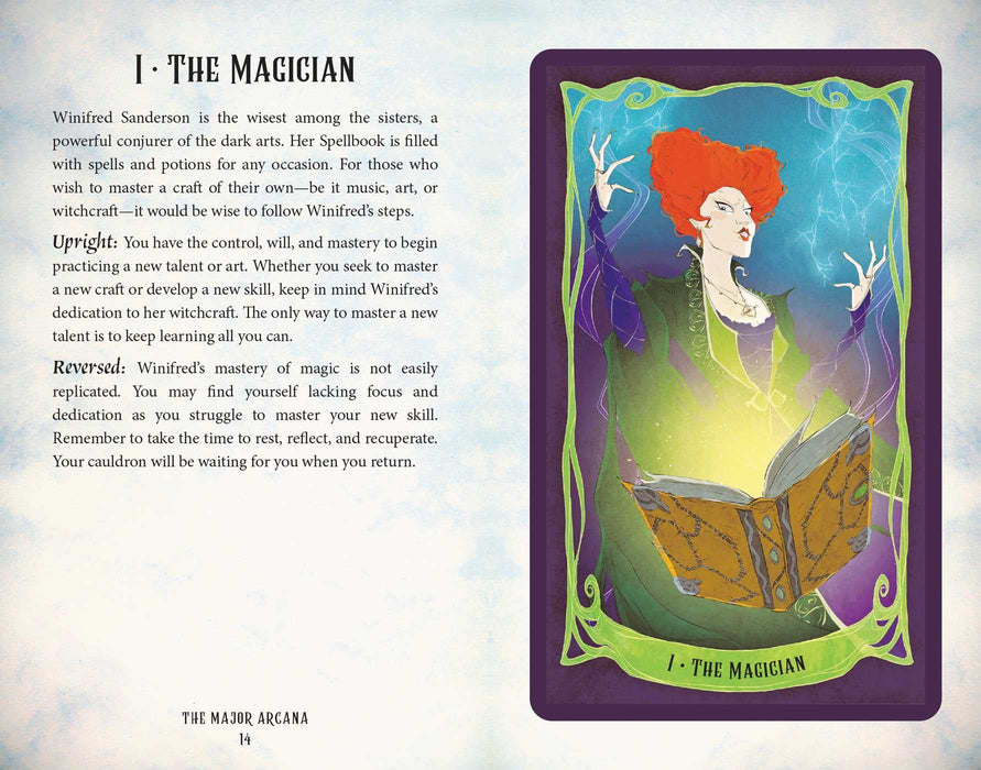 Hocus Pocus Tarot Deck and Guidebook - Minerva Siegel