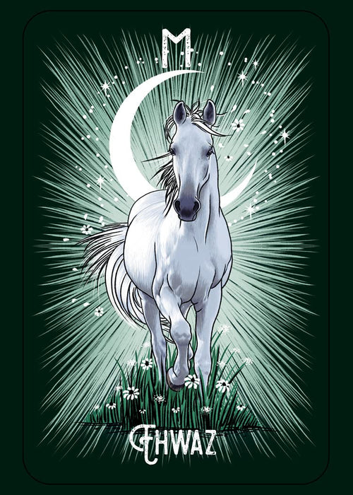 The Witch’s Familiar Runic Oracle - Athene Noctua