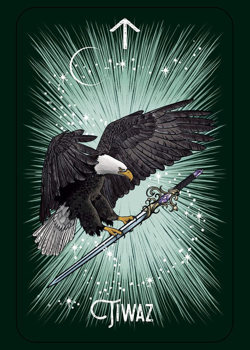 The Witch’s Familiar Runic Oracle - Athene Noctua