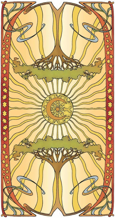 Golden Art Nouveau Tarot (Major Arcana pakka, 22 korttia) - Giulia Massaglia