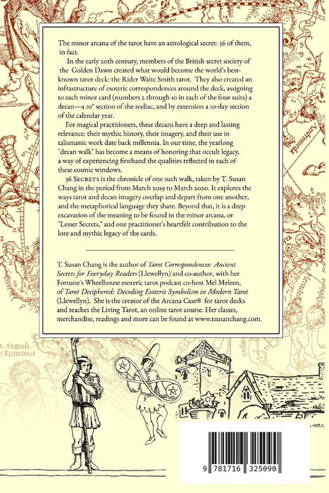 36 Secrets: A Decanic Journey through the Minor Arcana of the Tarot - T.Susan Chang