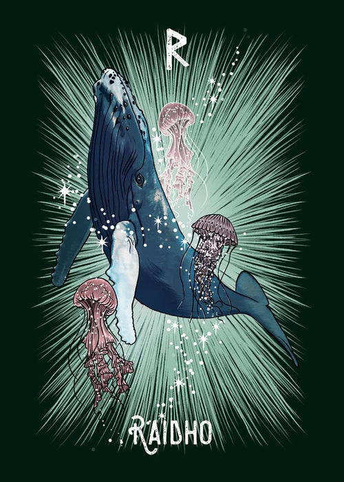 The Witch’s Familiar Runic Oracle - Athene Noctua