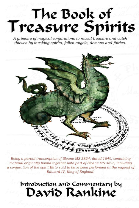 The Book of Treasure Spirits: A Grimoire of Magical Conjurations to Reveal Treasure and Catch Thieves by Invoking Spirits, Fallen Angels, Demons and Fairies - David Rankine