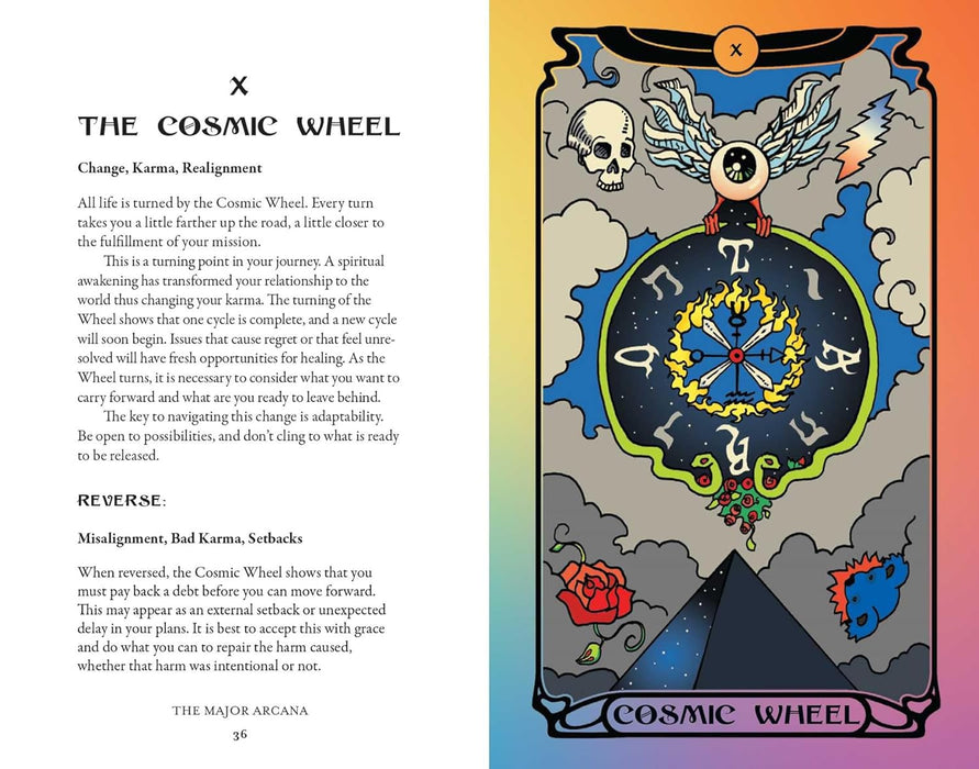 Grateful Dead Tarot: Das offizielle Deck und Handbuch – Elizabeth Jezorski