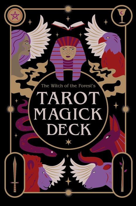 Das Tarot-Magiedeck der Hexe des Waldes: 78 Karten und Anleitung (Leitfaden der Hexe des Waldes zu…) – Lindsay Squire, Viki Lester 