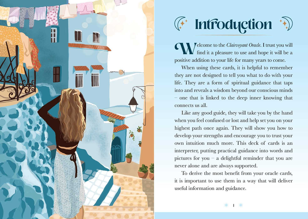 Clairvoyant Oracle: Connect with Your Divine Guidance (36 Cards and 112-Page Guidebook) - BelindaGrace, Tarn Ellis