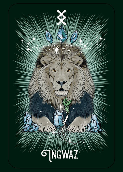 The Witch’s Familiar Runic Oracle - Athene Noctua