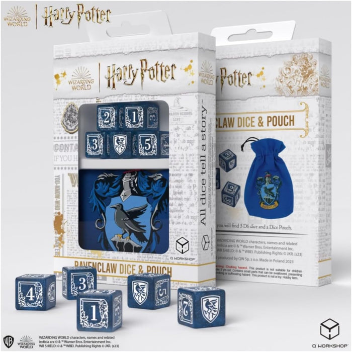 Roolipelinopat: Harry Potter Ravenclaw säilytyspussilla- Q workshop