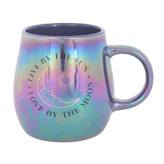 Live by the Sun, Love by the Moon Iridescent Mug 500ml