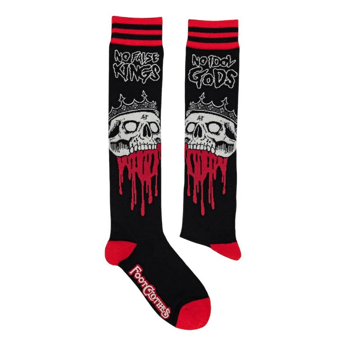 No False Kings Knee High Socks - sukat - FootClothes