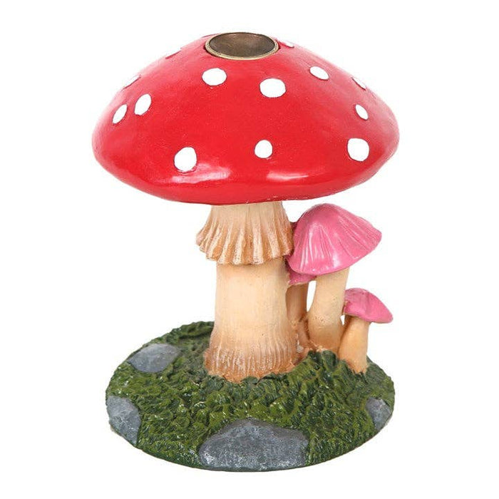 Mushroom Backflow Incense Burner - sieniaiheinen backflow-suitsuketeline