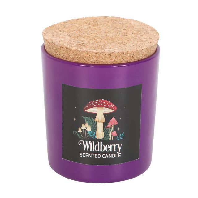 Forest Mushroom Wildberry candle