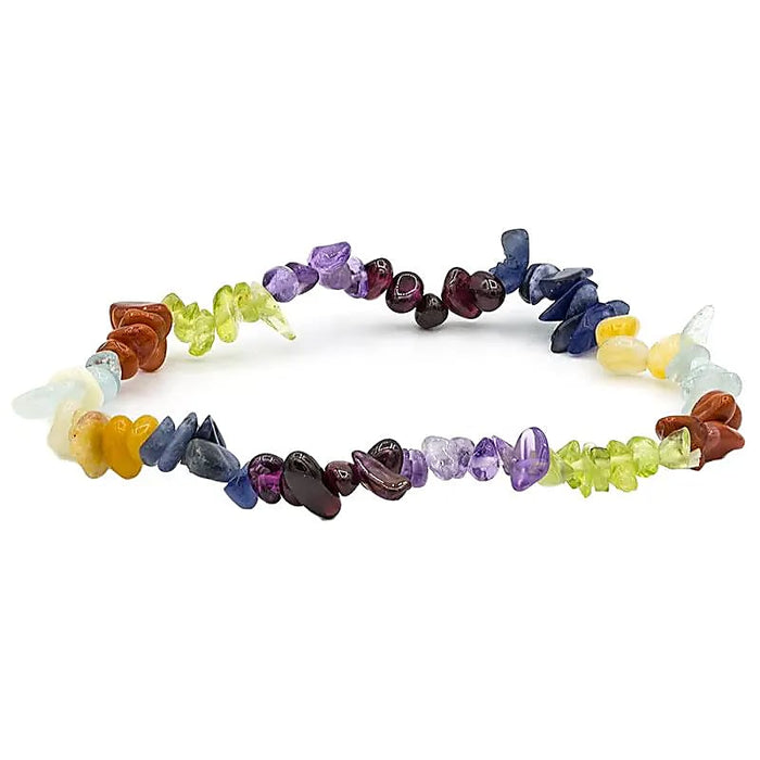 Chakra "chip" bracelet