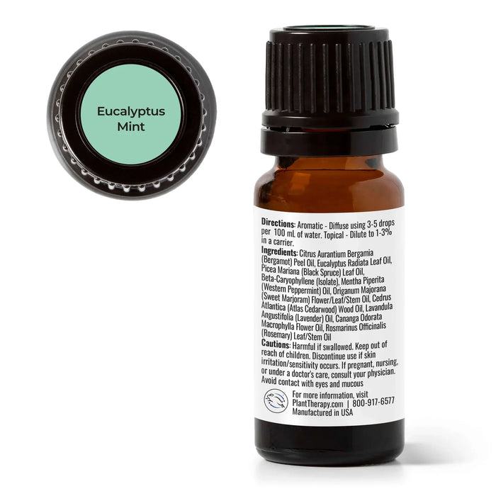 Ätherische Ölmischung Eukalyptus-Minze 10 ml – Pflanzentherapie