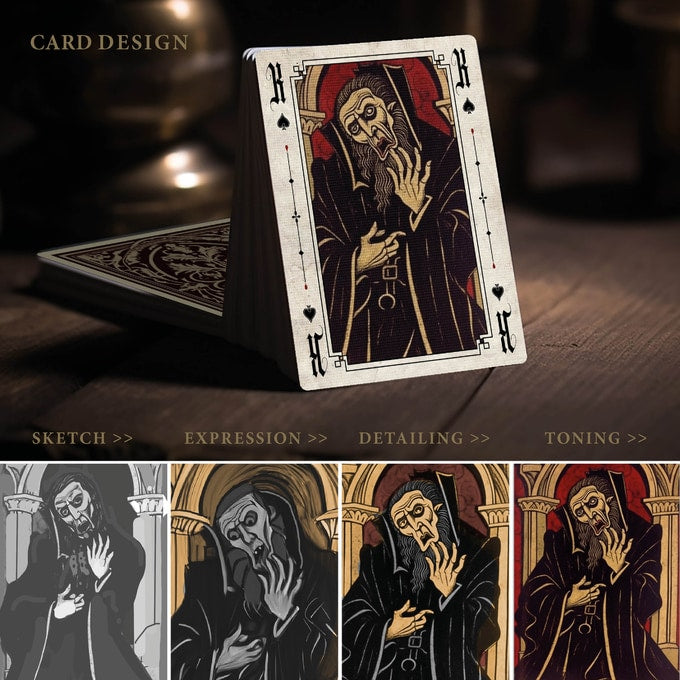 Immortal deck Gothica playing cards - The Other Self (Kickstarter 2024, import)