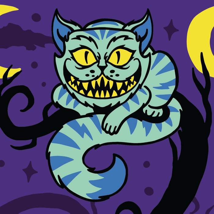 Cheshire Cat -sukat - FootClothes