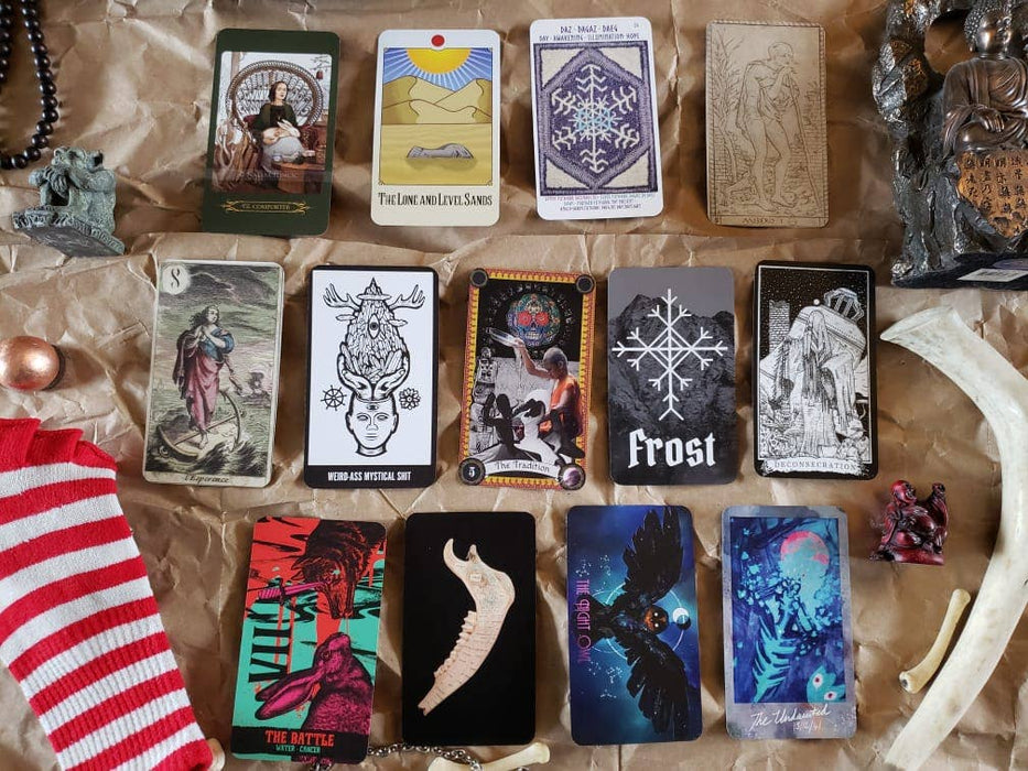 The Alleyman's Tarot + guidebook - Publishing Goblin