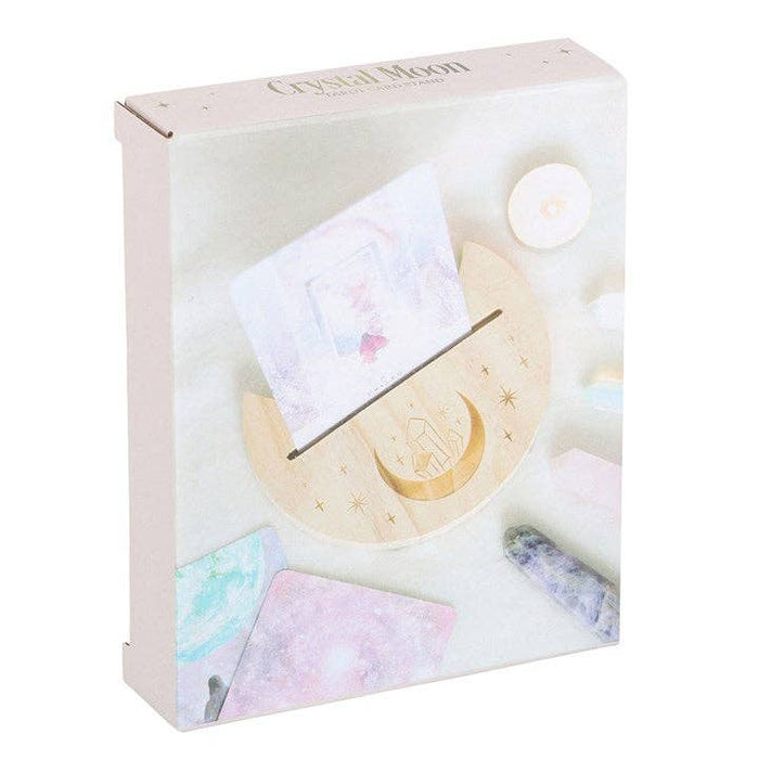 Puinen Puolikuu Korttipidike