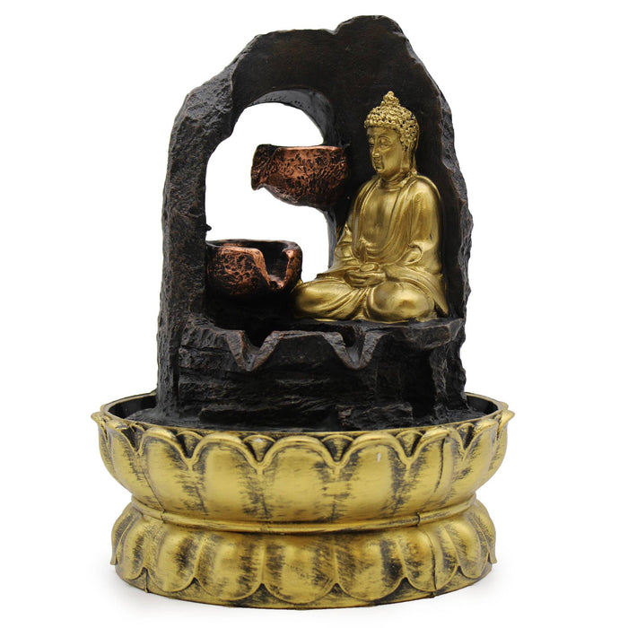 Fountain 30cm - Golden Meditating