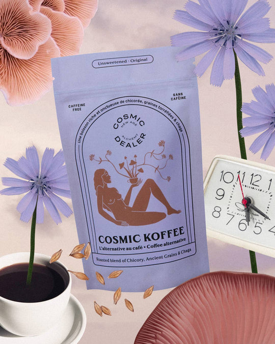 Herbal Koffee : Unsweetened + Chaga - Cosmic Dealer