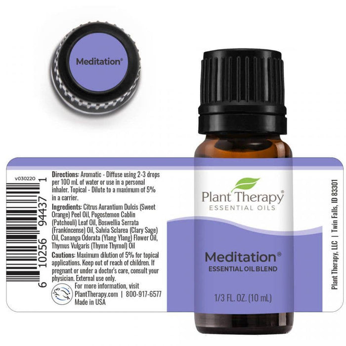 Meditation eteerinen öljy 10ml - Plant Therapy