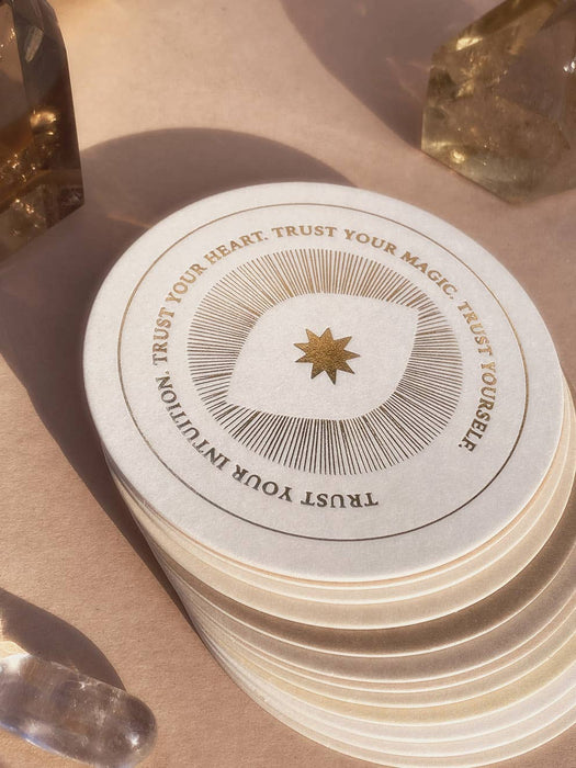 INNER ALCHEMY AFFIRMATIONS - CARD SET - DECK - GOLD EDITION