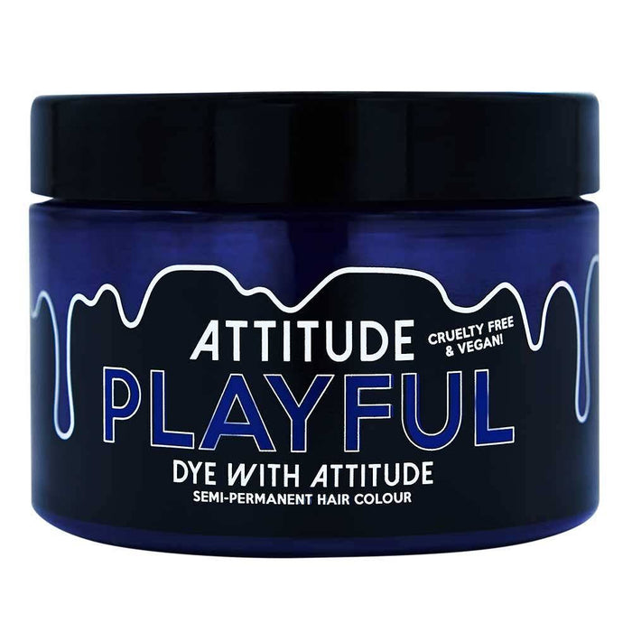 Playful Purple Hair dye- vegan, not tested on animals - Attitude Hair Dye