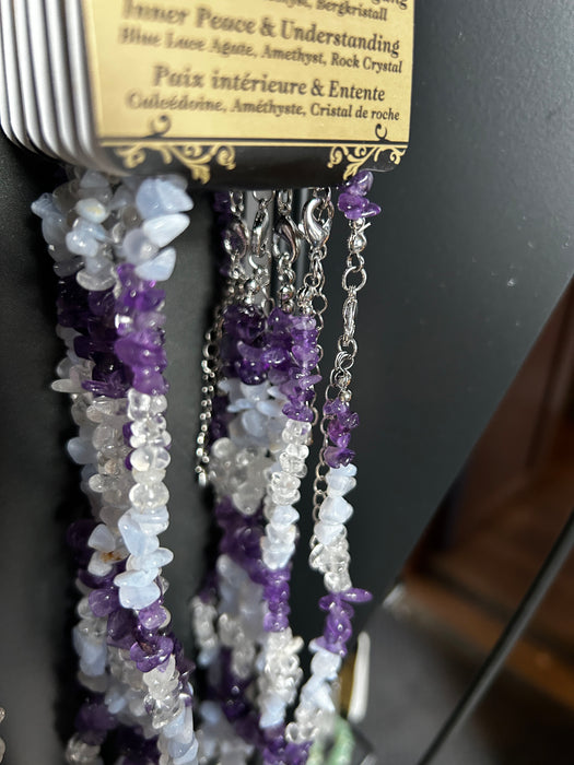 Baroque Rocks kristallikaulakorut (erilaisia)