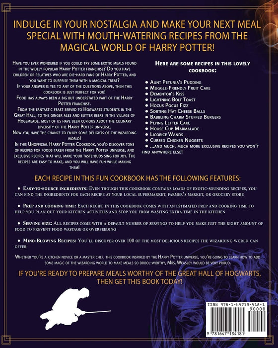 Unofficial Harry Potter Cookbook : A Culinary Adventure With 90 Magical Recipes For Wizards And Non-Wizards - Jimmy Black