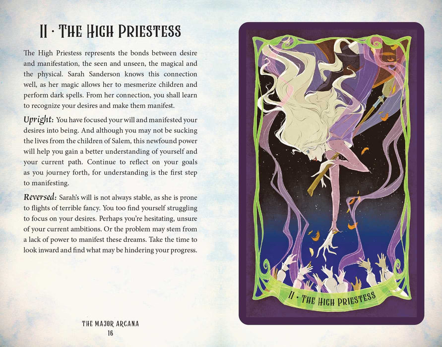 Hocus Pocus Tarot Deck and Guidebook - Minerva Siegel