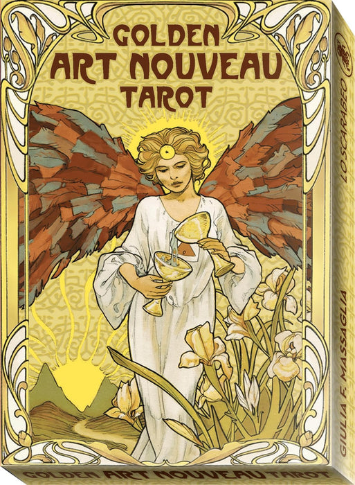 Golden Art Nouveau Tarot (Major Arcana pakka, 22 korttia) - Giulia Massaglia