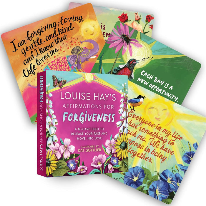 Louise Hay's Affirmations for Forgiveness: A 12-Card Deck to Release Your Past and Move into Love  -  Louise Hay