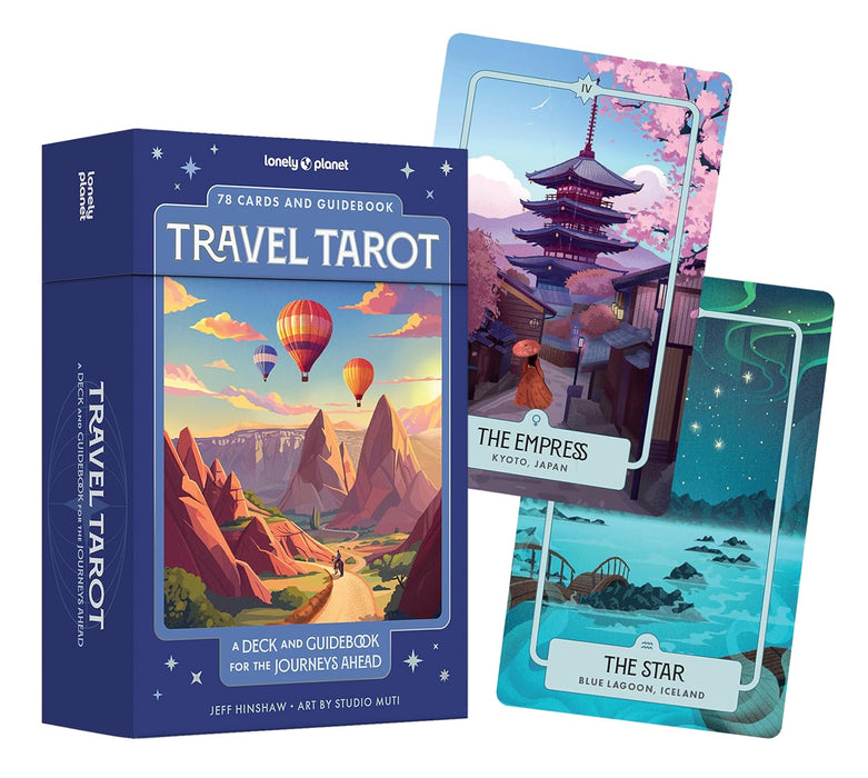 Travel Tarot; a Deck and Guidebook for the Journeys Ahead - Jeff Hinshaw, Studio Muti