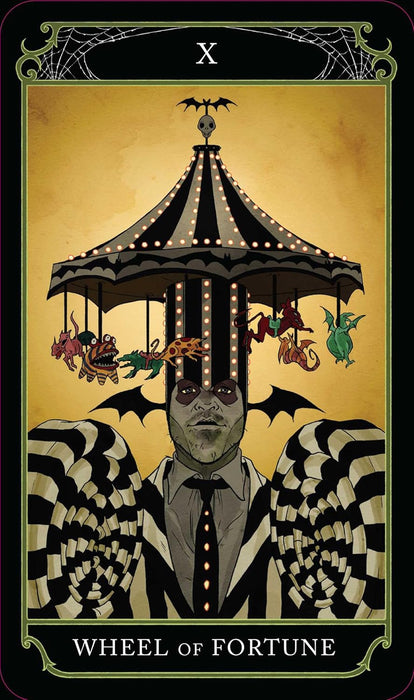 Beetlejuice Tarot Deck &amp; Guide - Casey Gilly, Abigail Larson