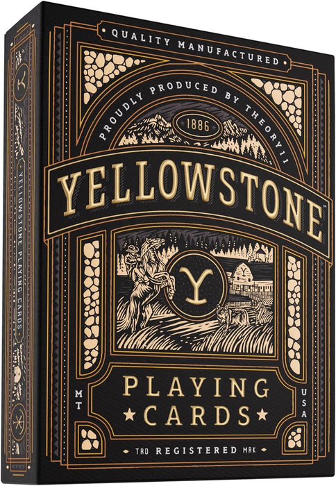 Yellowstone Premium Spielkarten – Theorie 11 