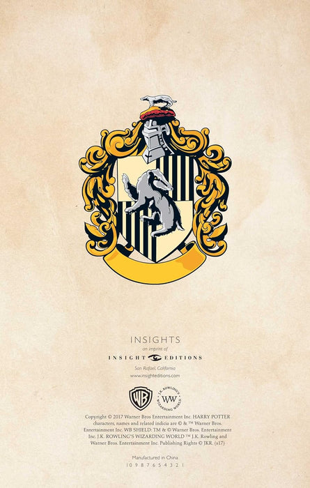 Harry Potter: Hufflepuff Ruled muistikirja