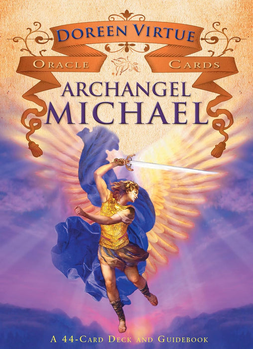 Archangel Michael Oracle Cards A 44 Card Deck and Guidebook - Doreen Virtue (Preloved/used)