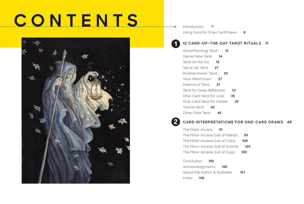 Card of the Day Tarot: Quick and Easy One-Card Tarot Readings For Love, Work, and Everyday Life - Kerry Ward