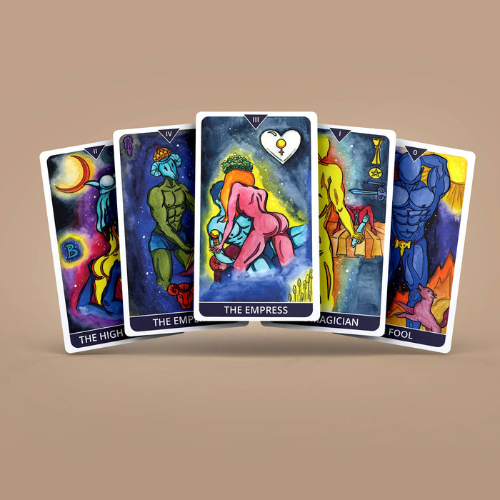 Earthly Delight Tarot 78+2 Extrakarten - Darksynevyr