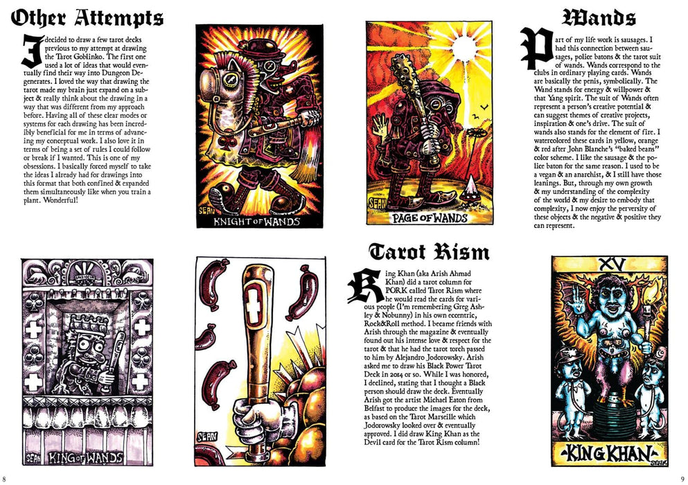 Tarot Goblinko: Dark Fantasy Medieval Punk Tarot – Sean Äaberg