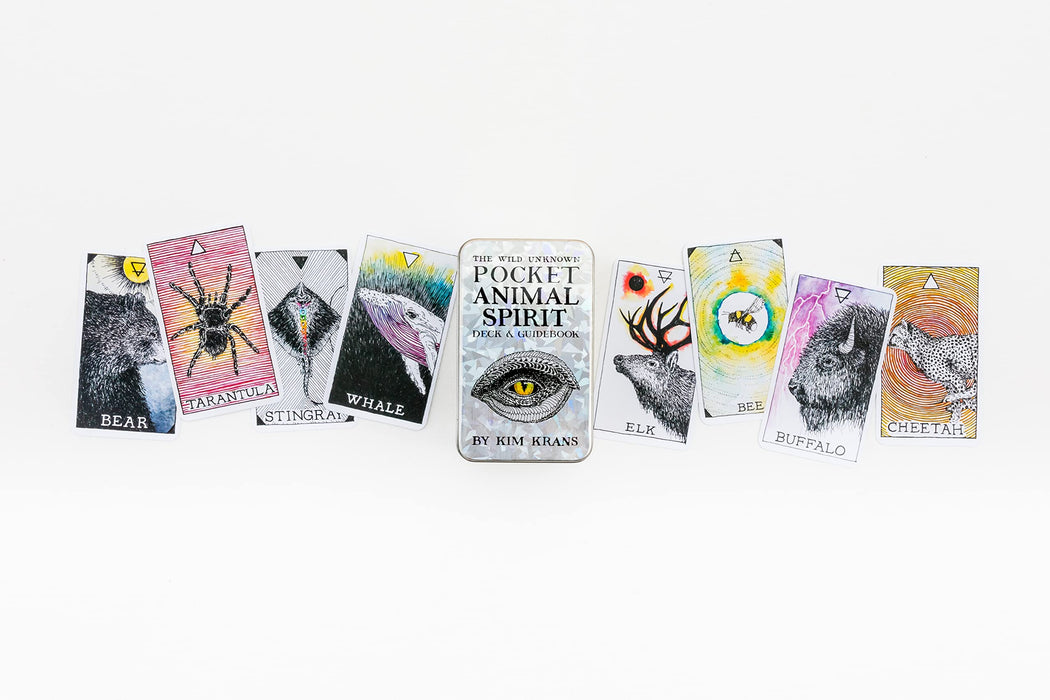 The Wild Unknown Pocket Animal Spirit Deck - Kim Krans